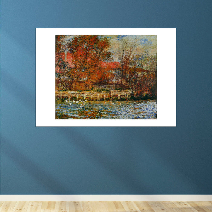 Pierre Auguste Renoir - La Mare aux canards 1873