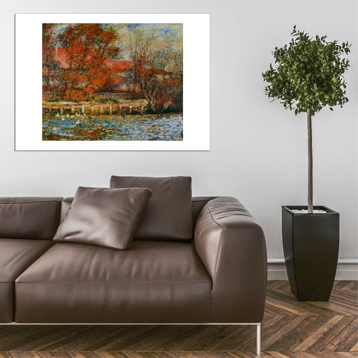 Pierre Auguste Renoir - La Mare aux canards 1873