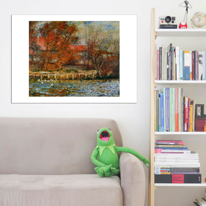 Pierre Auguste Renoir - La Mare aux canards 1873