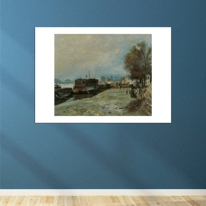 Pierre Auguste Renoir - Lavoir sur la Seine