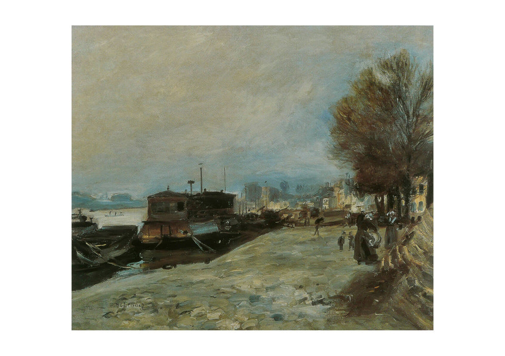 Pierre Auguste Renoir - Lavoir sur la Seine
