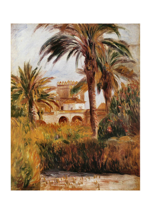 Pierre Auguste Renoir - Le Jardin d'essai e Alger