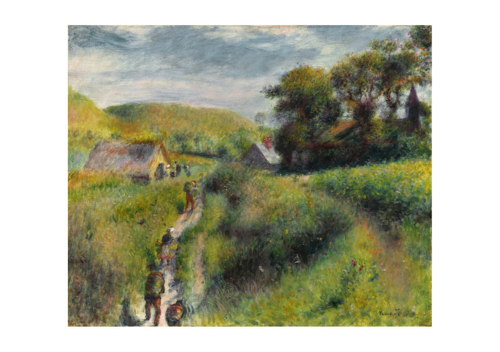 Pierre Auguste Renoir - Les Vendangeurs
