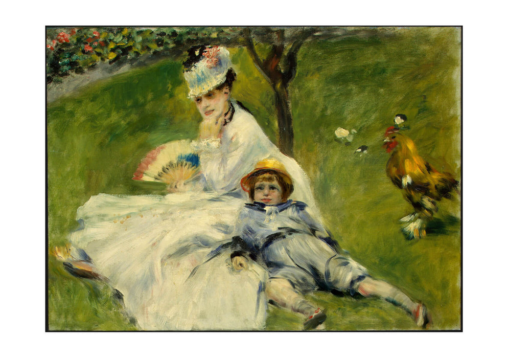 Pierre Auguste Renoir - Madame Monet and her Son