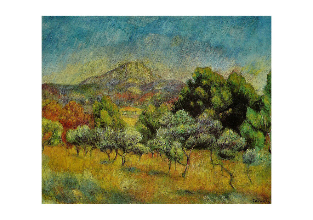 Pierre Auguste Renoir - Montagne Sainte-Victoire
