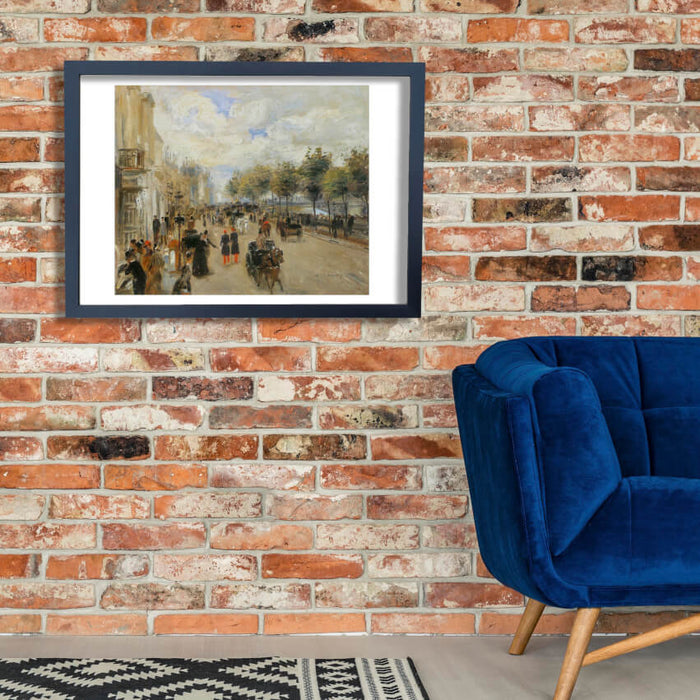 Pierre Auguste Renoir - Paris le quai Malaquais