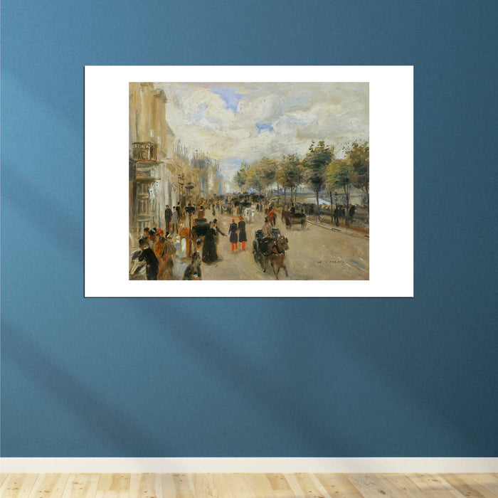 Pierre Auguste Renoir - Paris le quai Malaquais