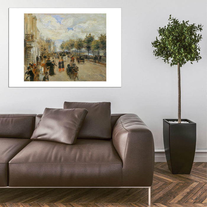 Pierre Auguste Renoir - Paris le quai Malaquais