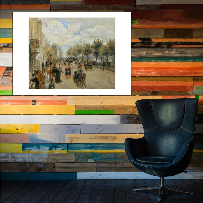 Pierre Auguste Renoir - Paris le quai Malaquais