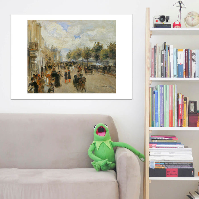 Pierre Auguste Renoir - Paris le quai Malaquais