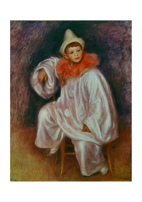 Pierre Auguste Renoir - Pierrot blanc