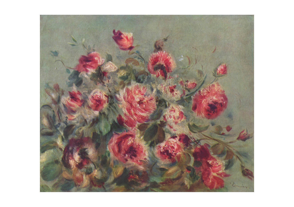 Pierre Auguste Renoir - Pink Flowers