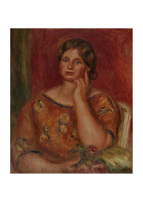 Pierre Auguste Renoir - Portrait de Gertrude Osthaus