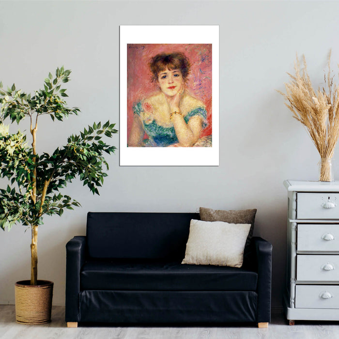 Pierre Auguste Renoir - Portrait de l'actrice Jeanne Samary