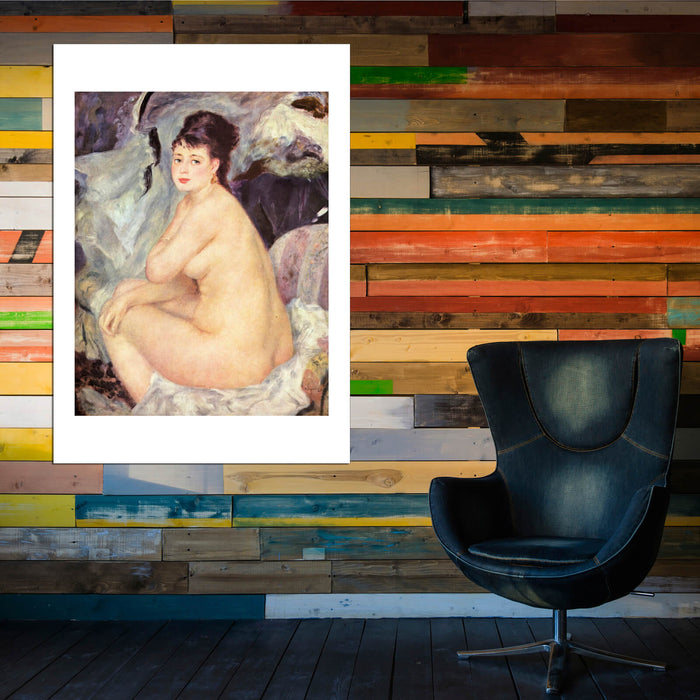 Pierre Auguste Renoir - Portrait of Nude Woman