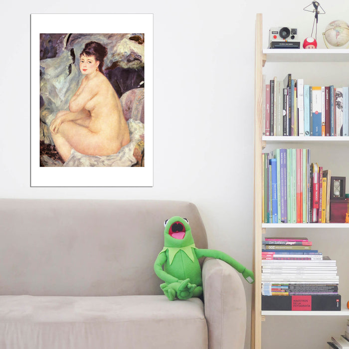 Pierre Auguste Renoir - Portrait of Nude Woman