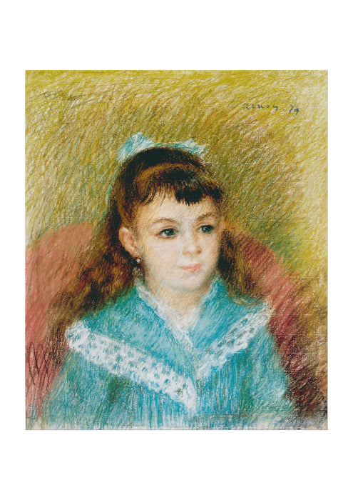 Pierre Auguste Renoir - Portrait of a Young Girl
