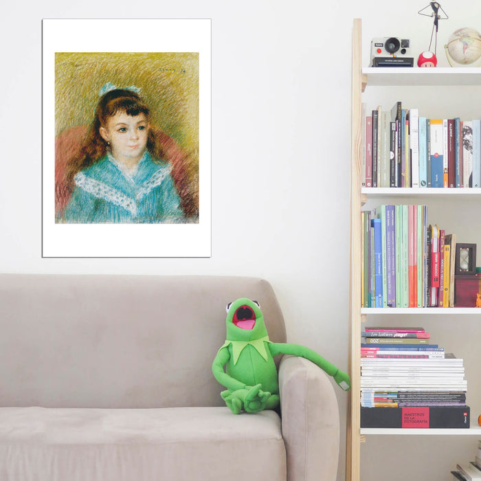 Pierre Auguste Renoir - Portrait of a Young Girl