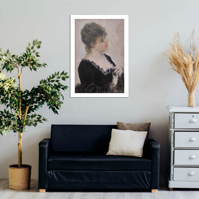 Pierre Auguste Renoir - Portrait of a Young Woman