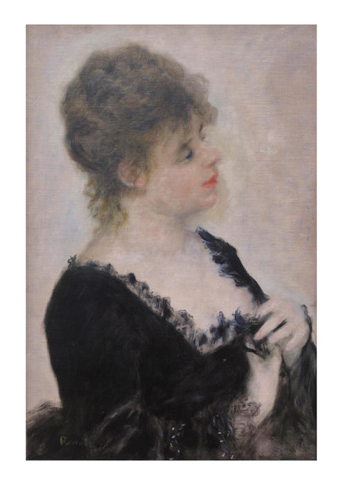 Pierre Auguste Renoir - Portrait of a Young Woman