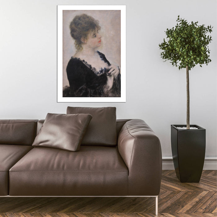 Pierre Auguste Renoir - Portrait of a Young Woman