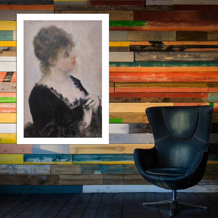 Pierre Auguste Renoir - Portrait of a Young Woman