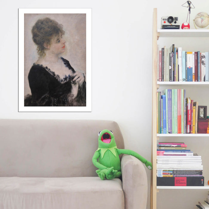 Pierre Auguste Renoir - Portrait of a Young Woman