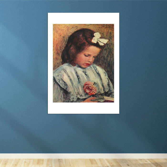 Pierre Auguste Renoir - Small Girl Reading