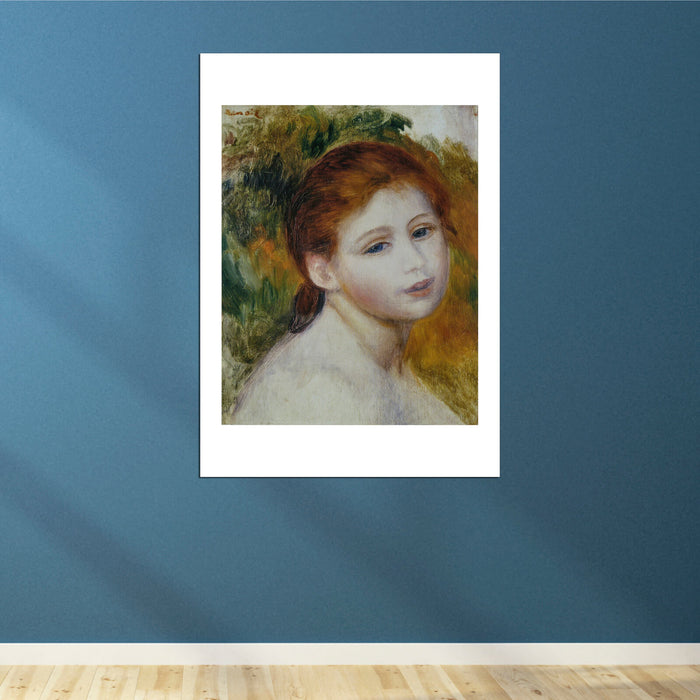 Pierre Auguste Renoir - Tete de femme