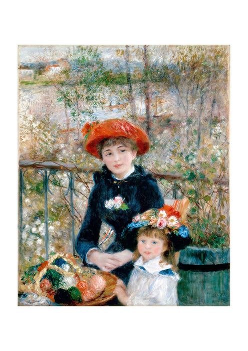 Pierre Auguste Renoir - Two Sisters On the Terrace