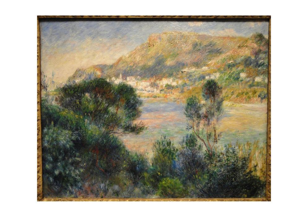 Pierre Auguste Renoir - View From Cap Martin of Monte Carlo