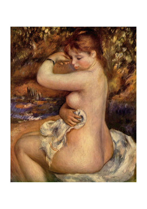 Pierre Auguste Renoir - Woman Washing