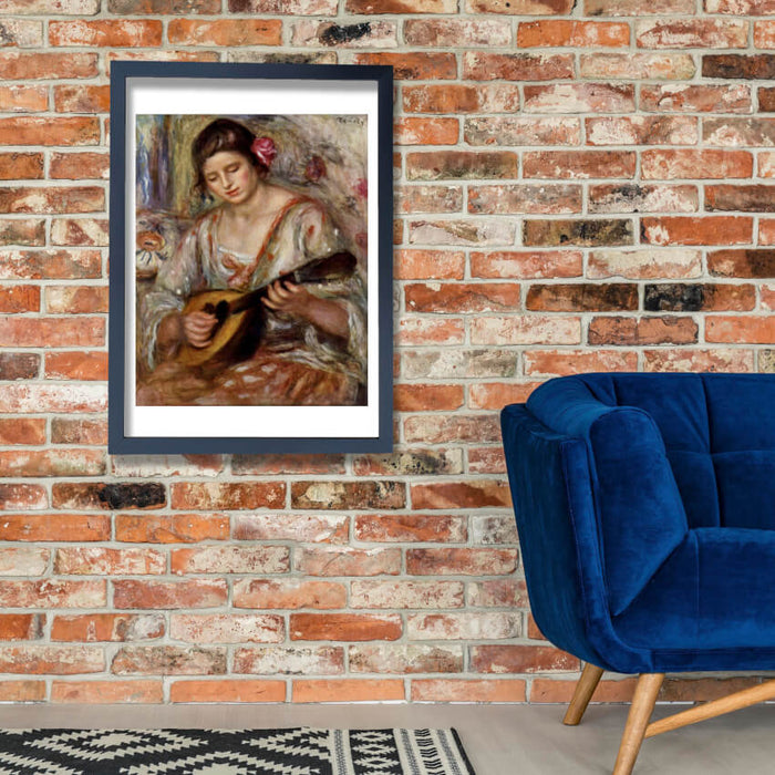 Pierre Auguste Renoir - Woman With Instrument