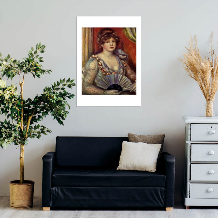 Pierre Auguste Renoir - Woman with a Fan