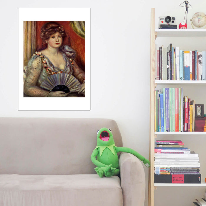 Pierre Auguste Renoir - Woman with a Fan