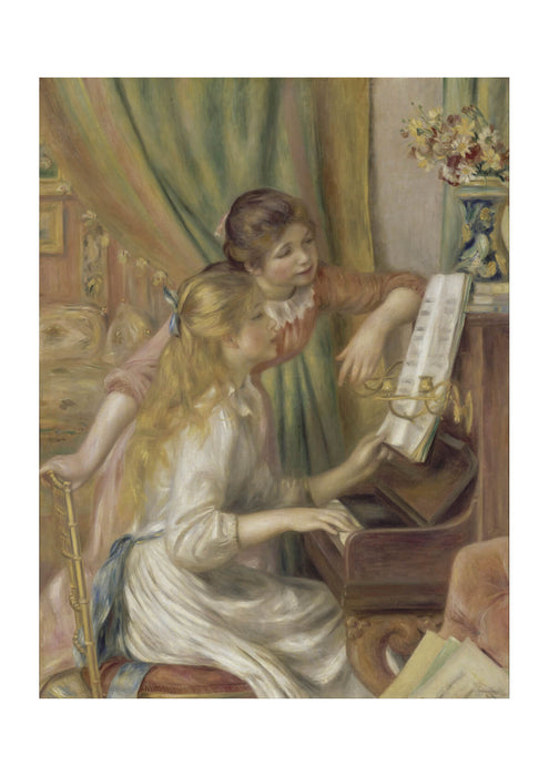 Pierre Auguste Renoir - Young Girls at the Piano