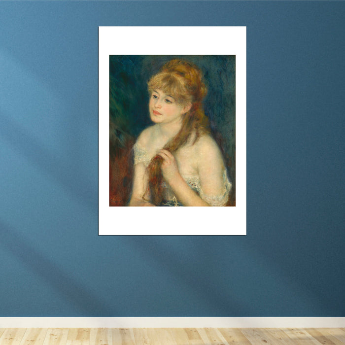 Pierre Auguste Renoir - Young Woman Braiding Her Hair