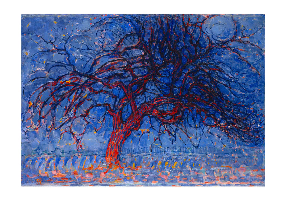 Piet Mondrian - Red Tree