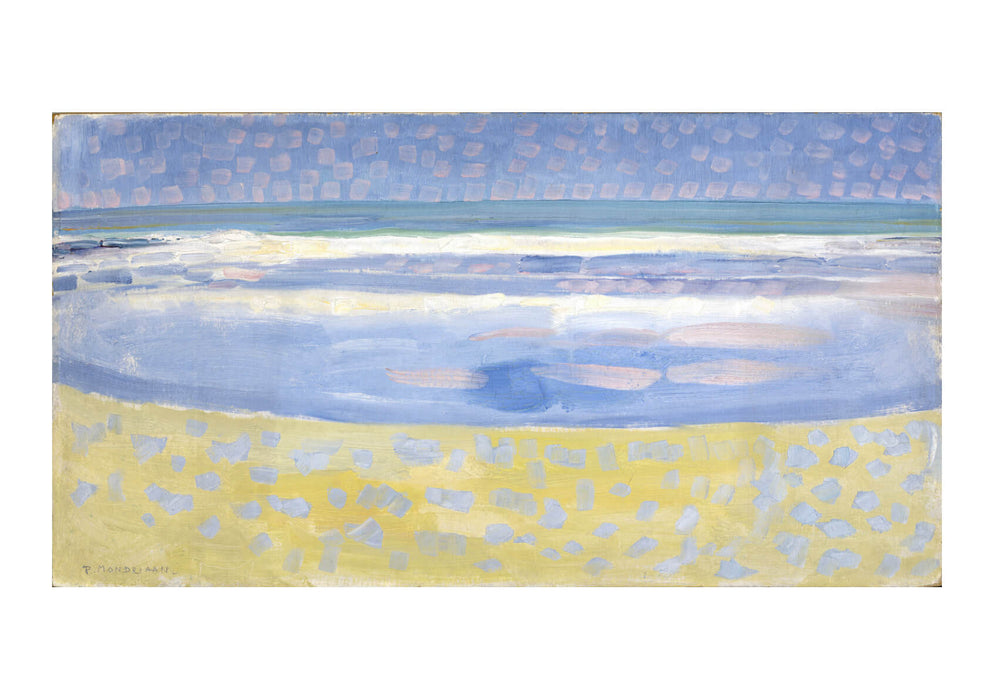 Piet Mondrian - Sea after sunset