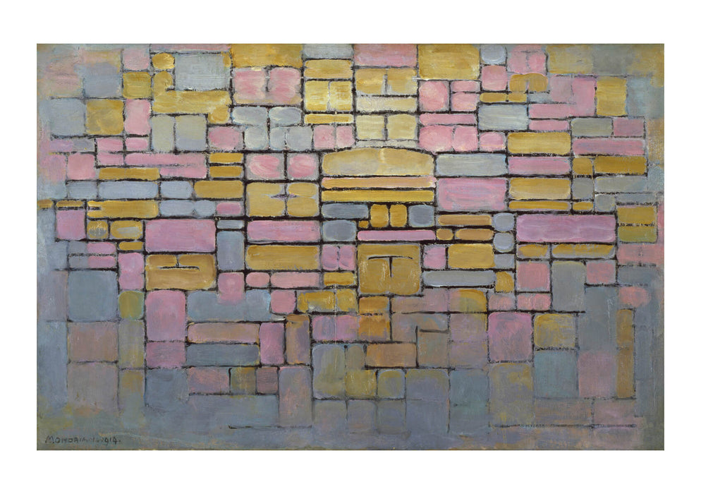 Piet Mondrian - Tableau no 2 Composition no V