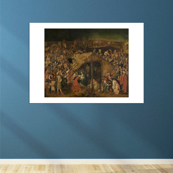 Pieter Bruegel the Elder - De Jonge Aanbidding door de koningen