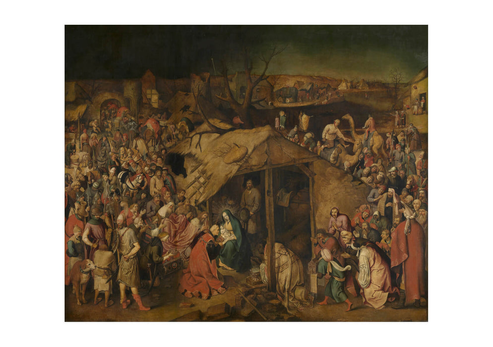 Pieter Bruegel the Elder - De Jonge Aanbidding door de koningen