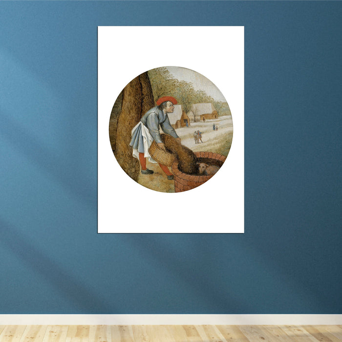 Pieter Bruegel the Elder - De Jonge De boer giet de bronnen