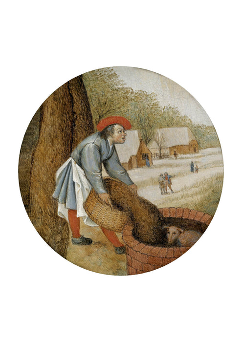Pieter Bruegel the Elder - De Jonge De boer giet de bronnen