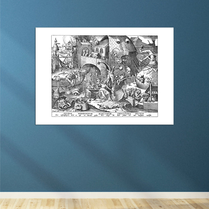Pieter Bruegel the Elder - Invidia