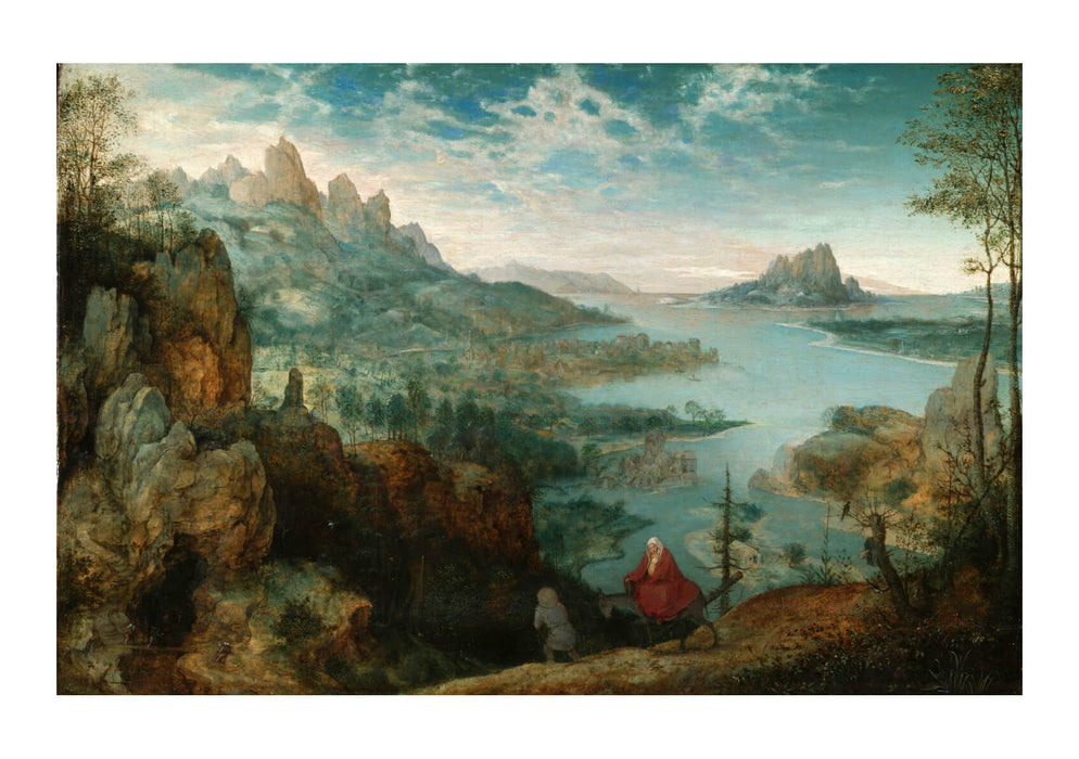 Pieter Bruegel the Elder - Landschaft mit der Flucht