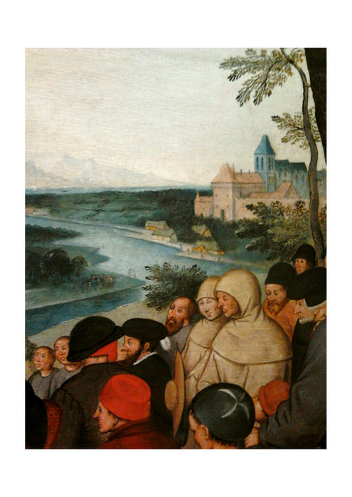 Pieter Bruegel the Elder - Preaching (detail)
