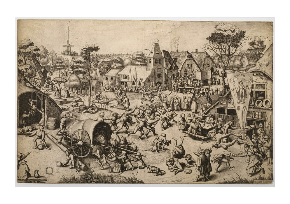 Pieter Bruegel the Elder - The Fair of Saint George's Day