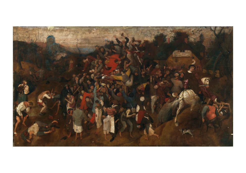 Pieter Bruegel the Elder - The Wine Of Saint Martins Day