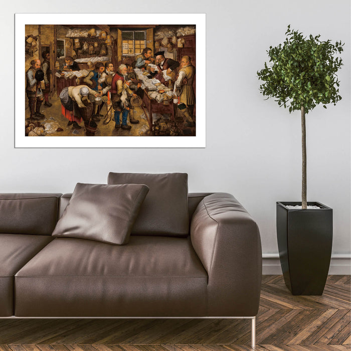 Pieter Bruegel the Elder - The tax-collector's office